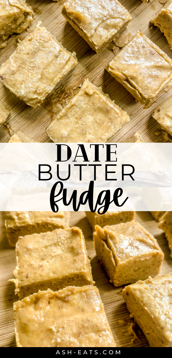 date butter fudge
