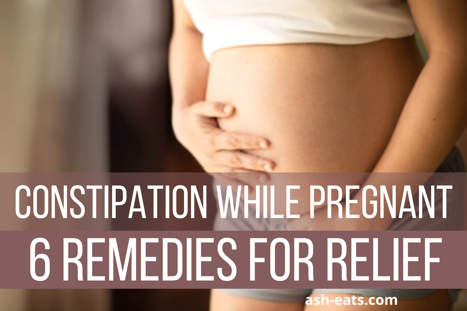constipation while pregnant