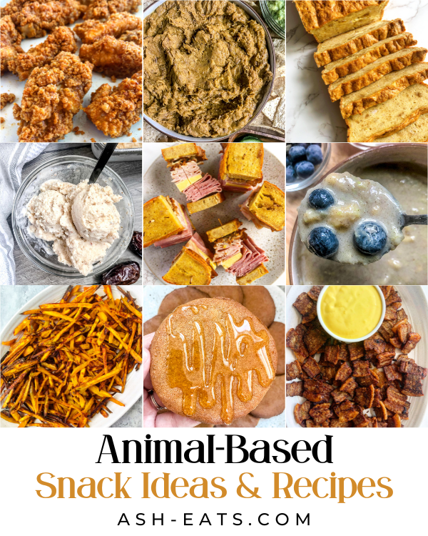 animal-based diet snack