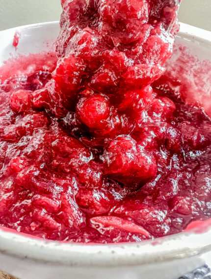3-Ingredient Cranberry Sauce