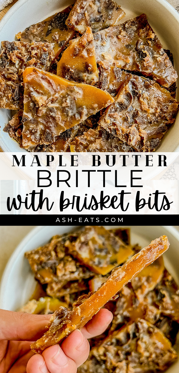 animal-based maple butter brittle