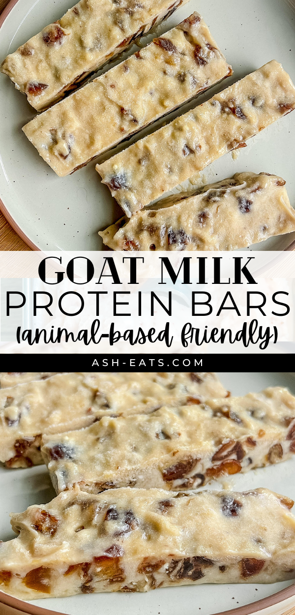 goat milk protein bars