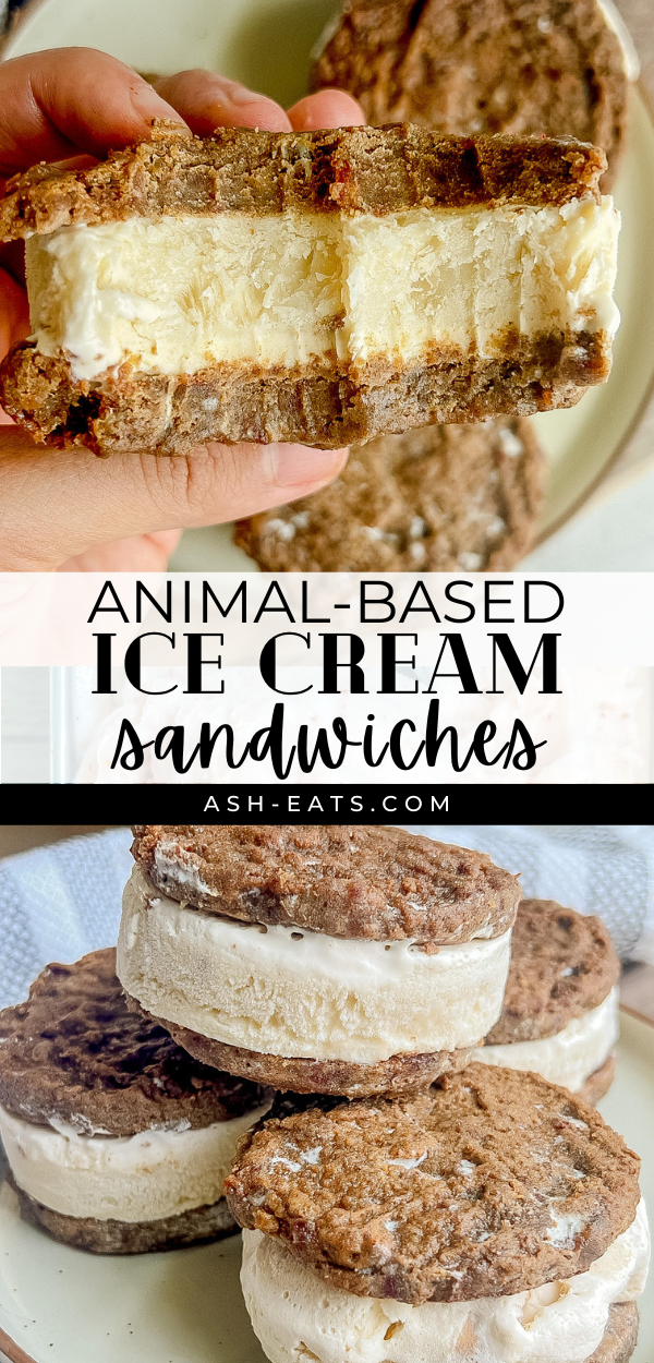 animal-based ice cream sandwiches