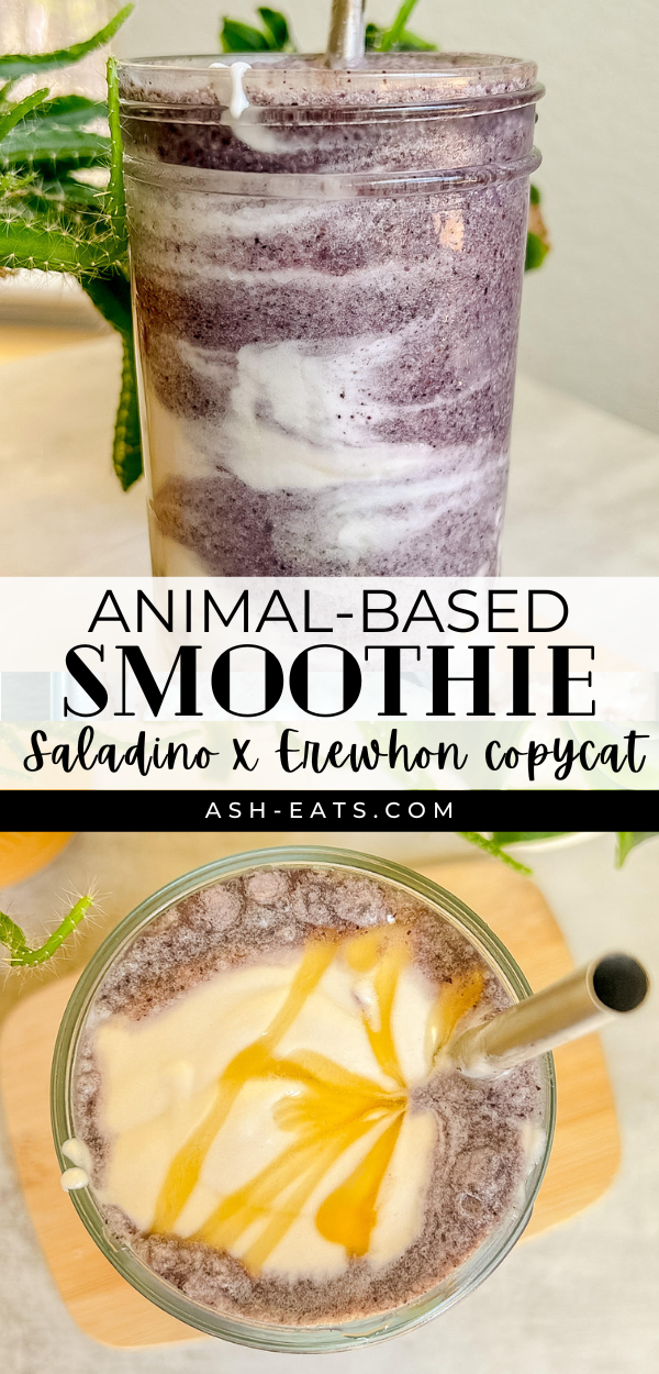 animal-based smoothie