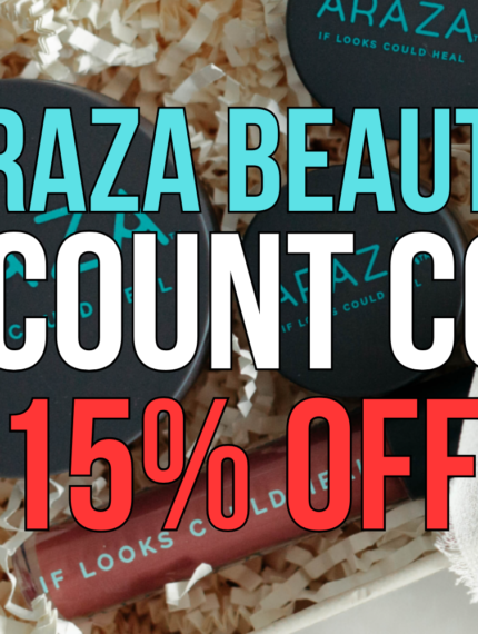 Araza Beauty Discount Code: ASHLEYR for 15% Off