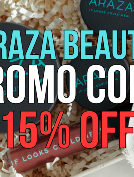 Araza Beauty Promo Code: ASHLEYR for 15% Off
