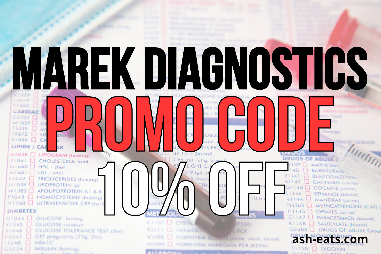 marek diagnostics promo code