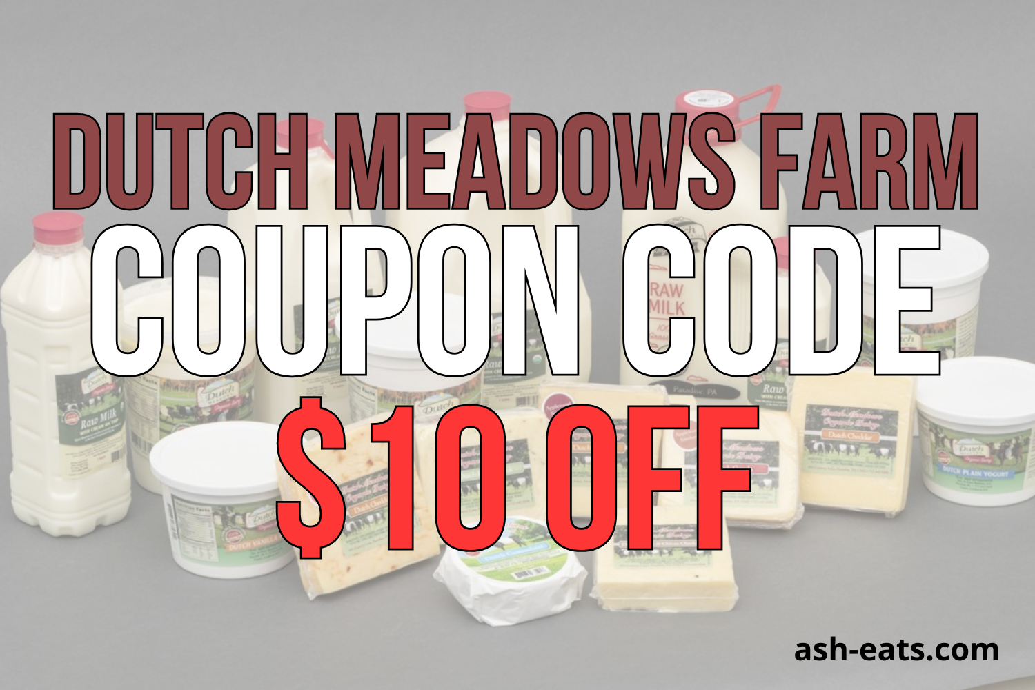 dutch meadows farm coupon code