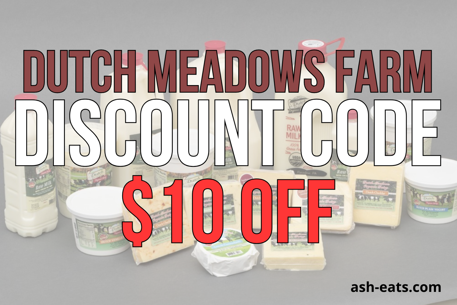 dutch meadows farm discount code