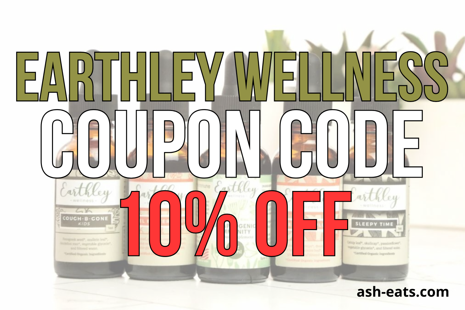 earthley wellness coupon code