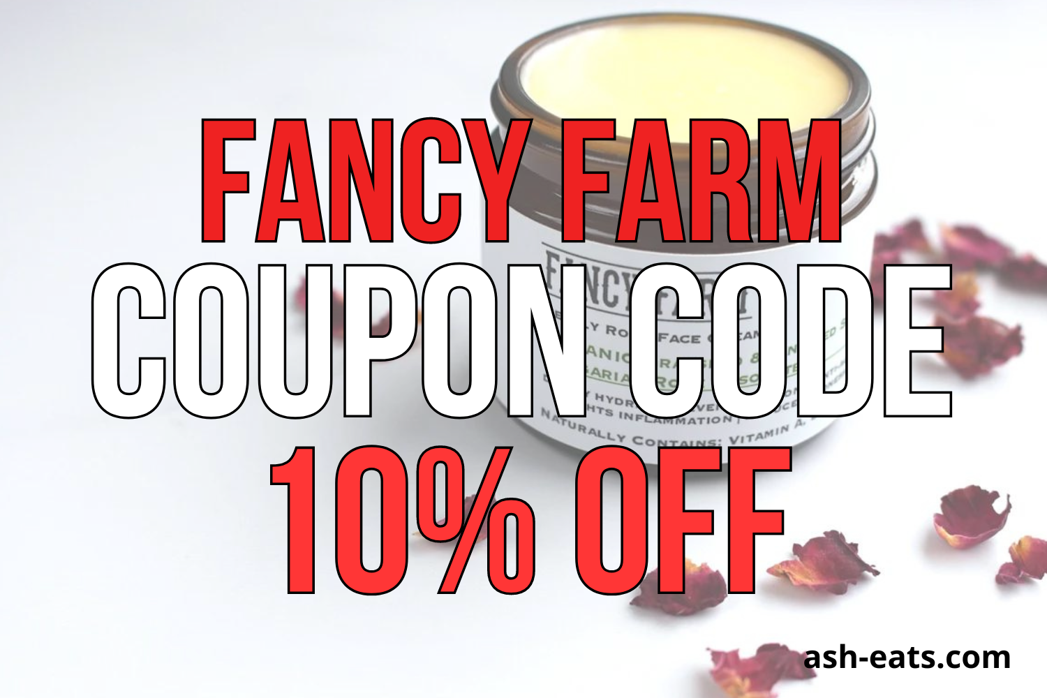 fancy farm skincare coupon code