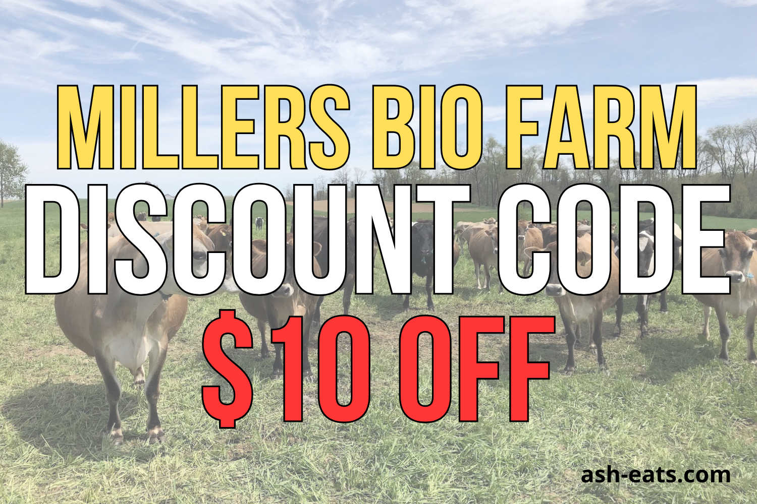 millers bio farm discount code