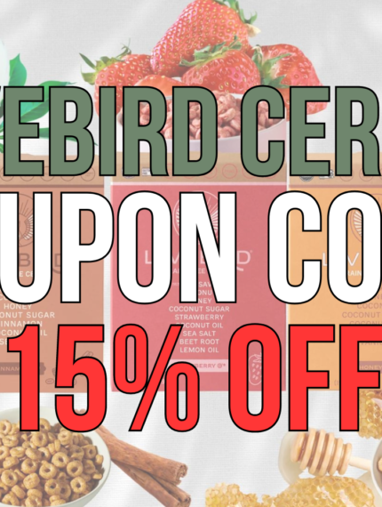 Lovebird Cereal Coupon Code: ASHLEYR for 15% Off