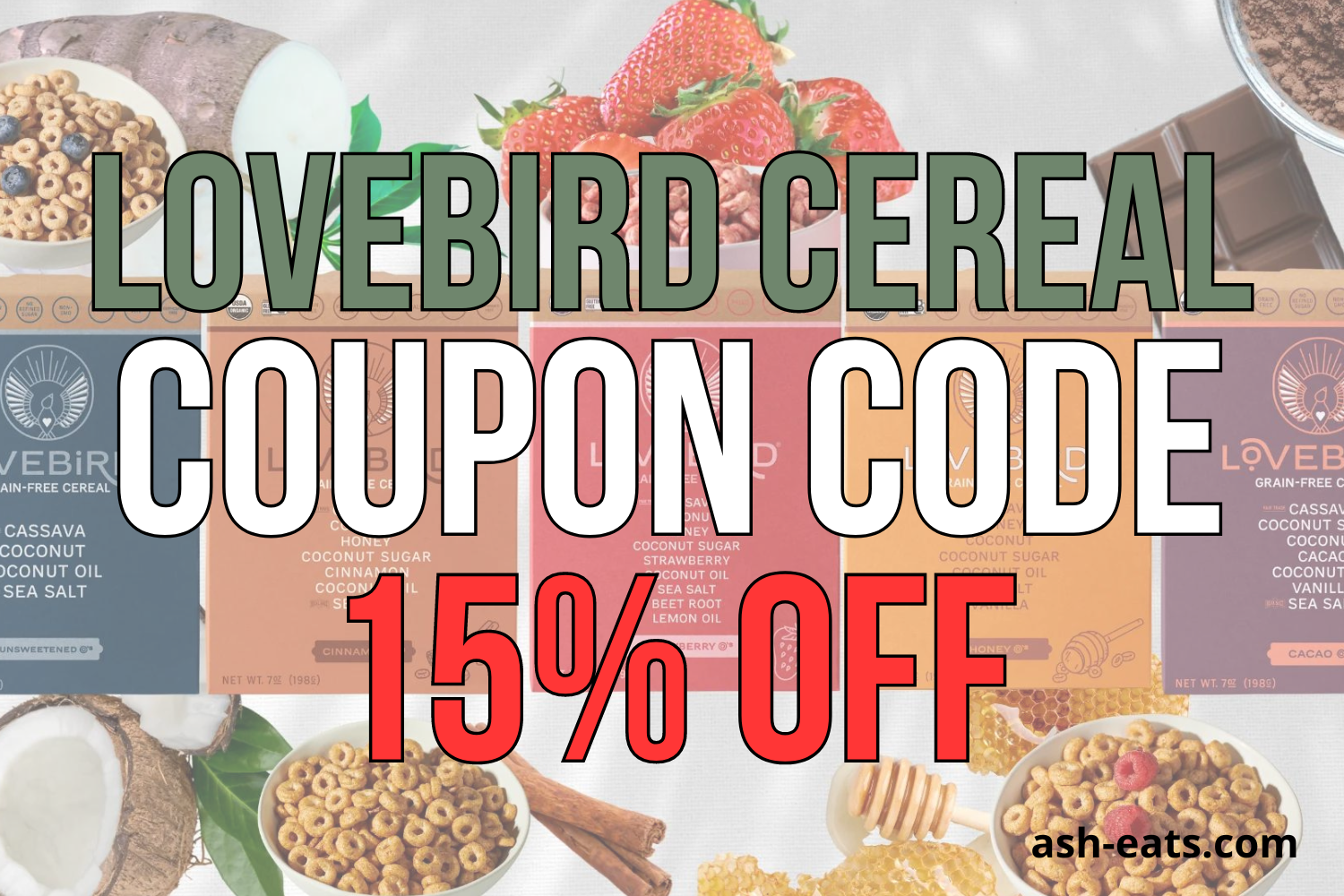 lovebird cereal coupon code