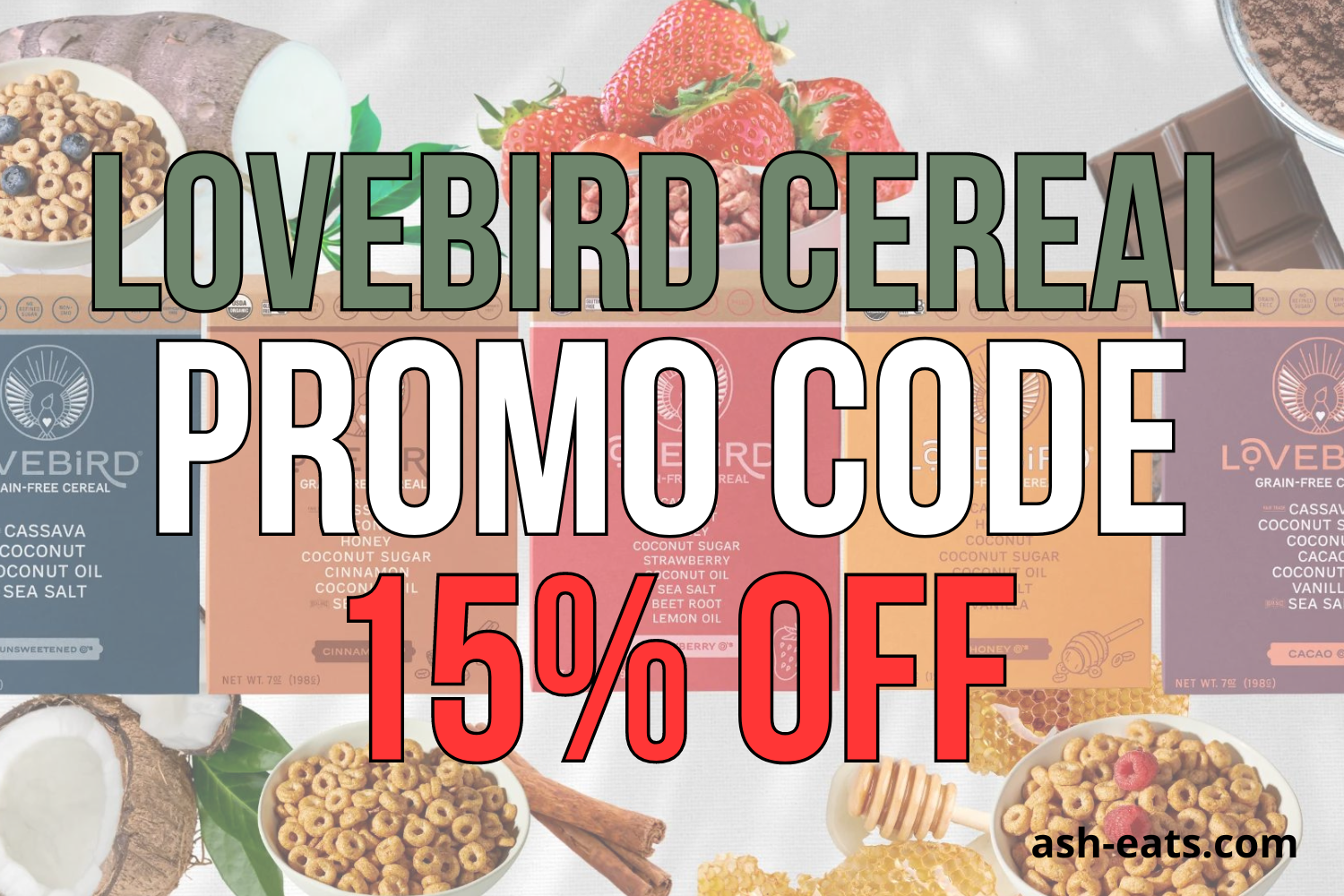lovebird cereal promo code