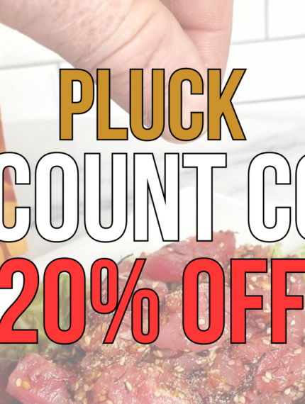 Pluck Discount Code: ASHLEYR for 20% Off