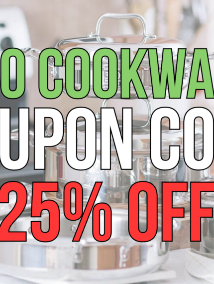 360 Cookware Coupon Code: ASHLEYR for 25% Off