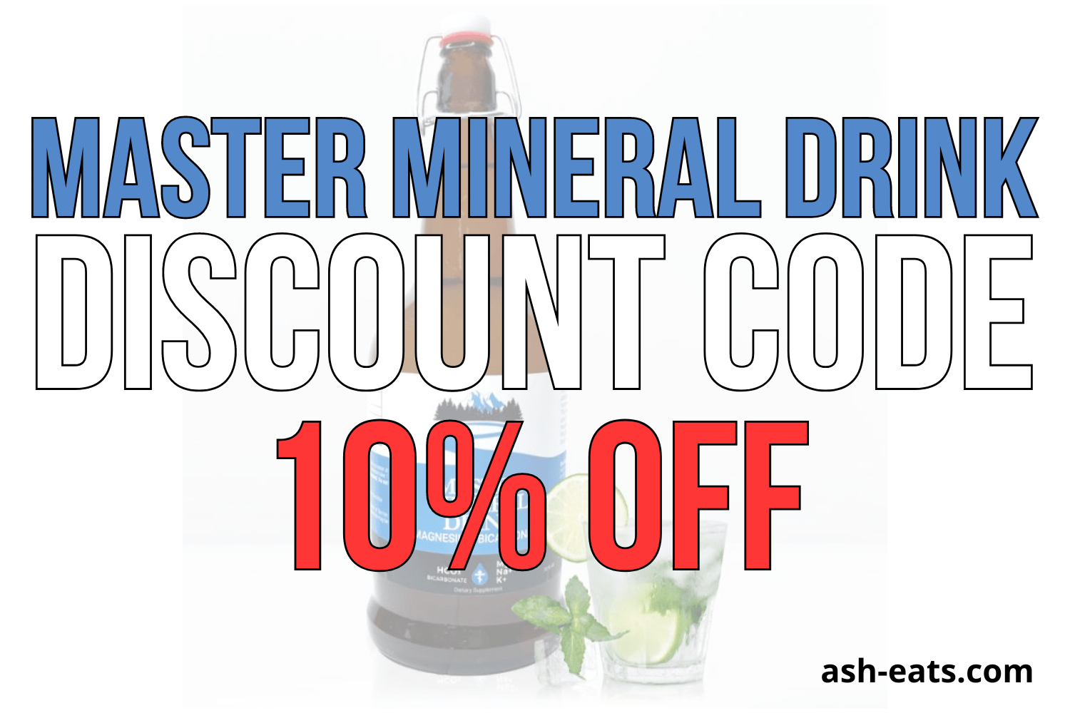 master mineral drink discount code