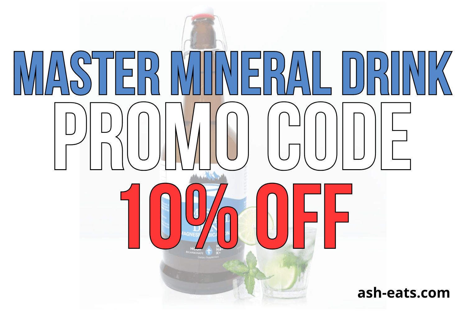 master mineral drink promo code