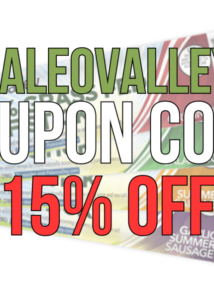 Paleovalley Coupon Code: Use this link for 15% off