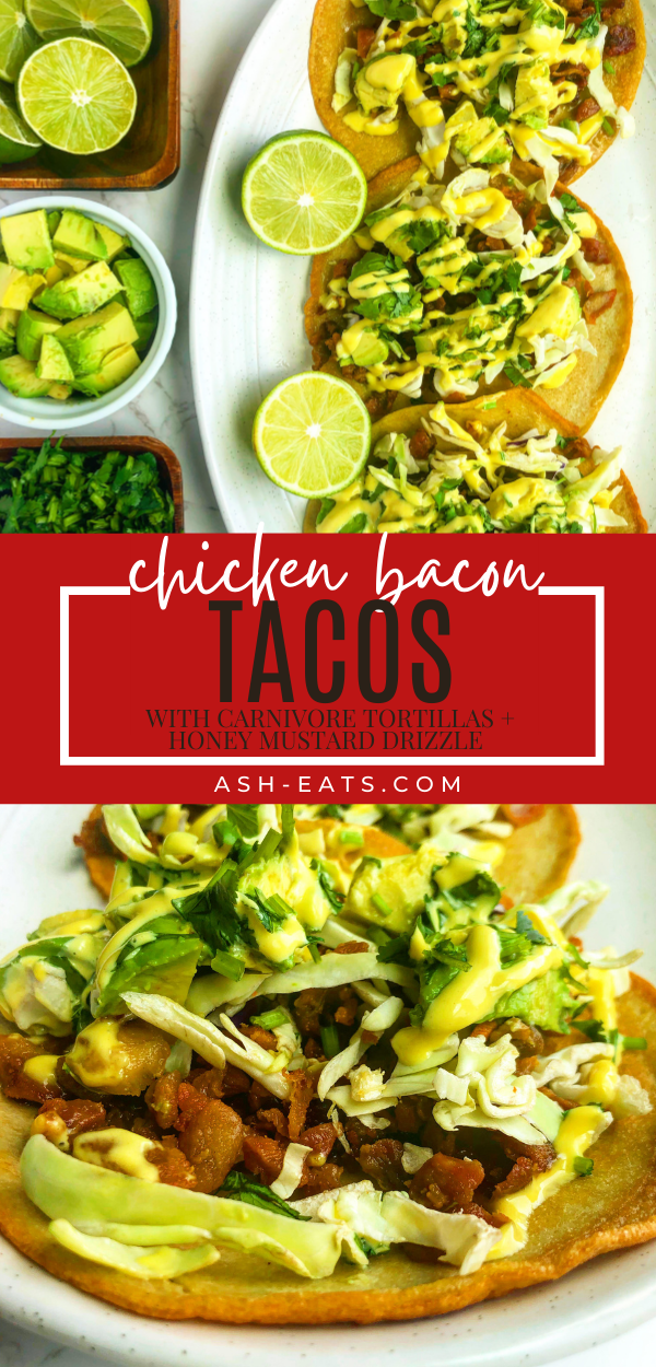 Chicken Bacon Tacos - Ash Eats