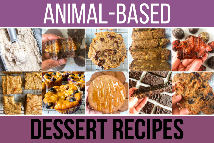 Animal-Based Dessert Recipes