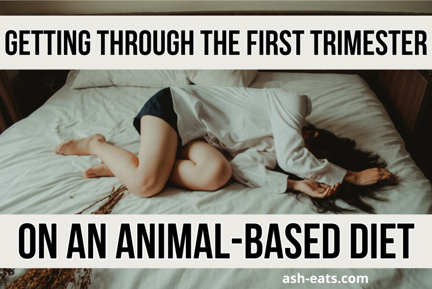 Getting Through the First Trimester on an Animal-Based Diet