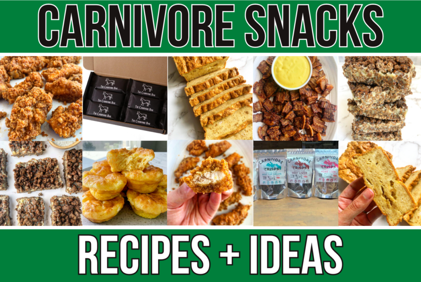 Carnivore Diet Snack Ideas + Carnivore Diet Snack Recipes
