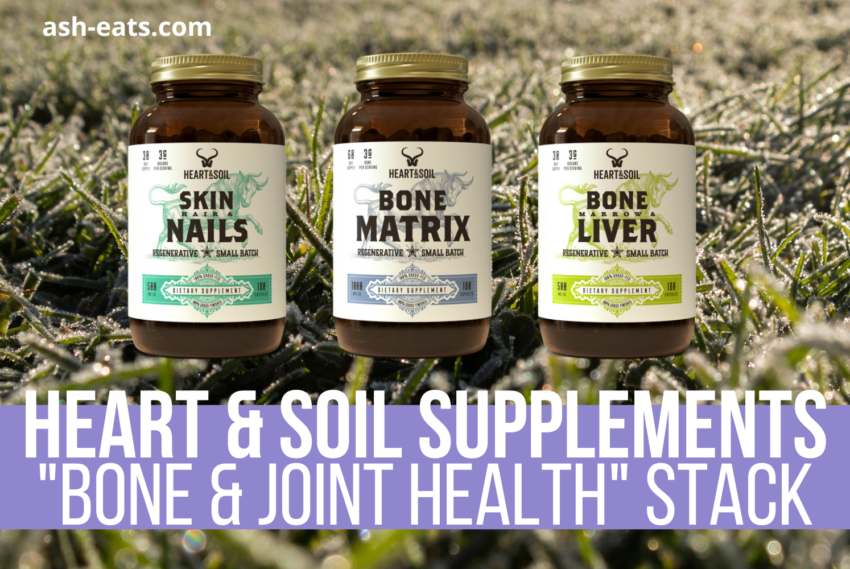 Heart & Soil “Bone & Joint Health” Supplement Stack: Nutrient Breakdown