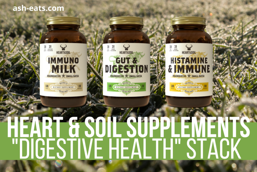 Heart & Soil “Digestive Health” Supplement Stack: Nutrient Breakdown
