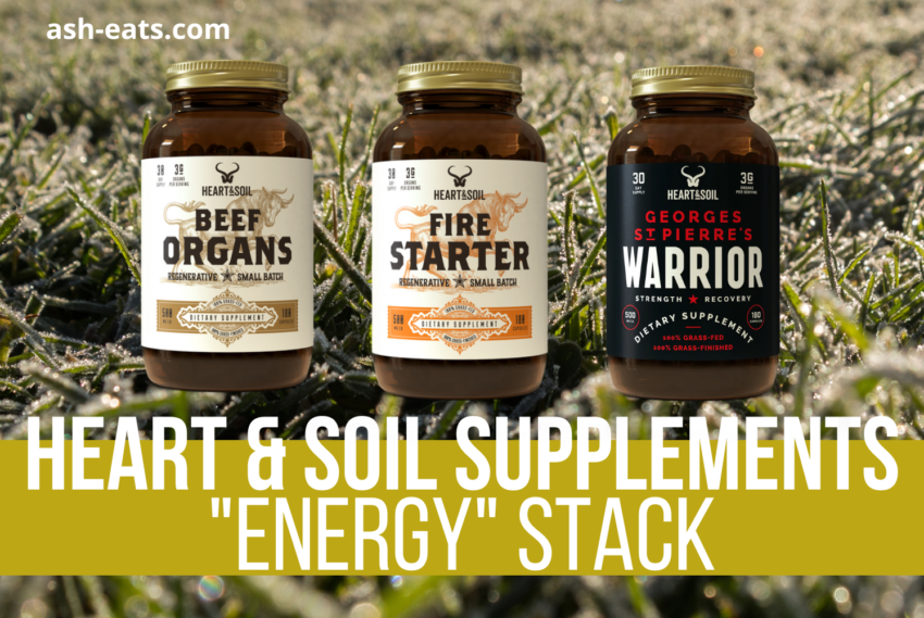 Heart & Soil “Energy” Organ Supplement Stack: Nutrient Breakdown