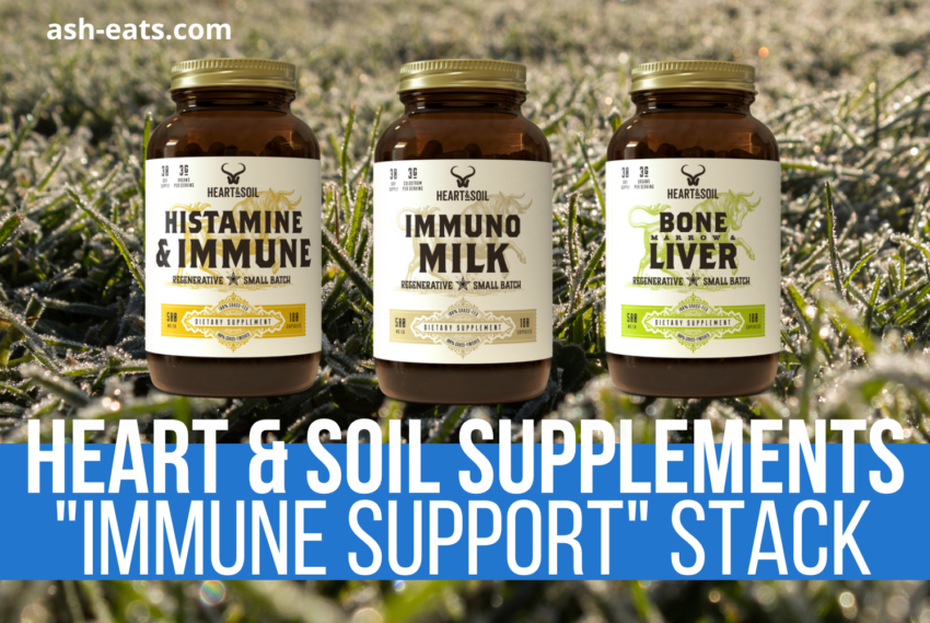 Heart & Soil “Immune Support” Supplement Stack: Nutrient Breakdown
