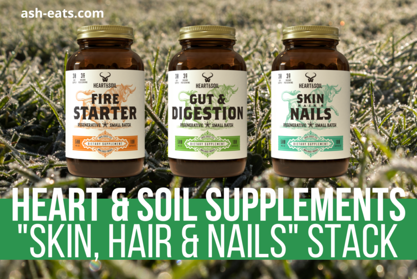 Heart & Soil “Skin, Hair & Nails” Supplement Stack: Nutrient Breakdown