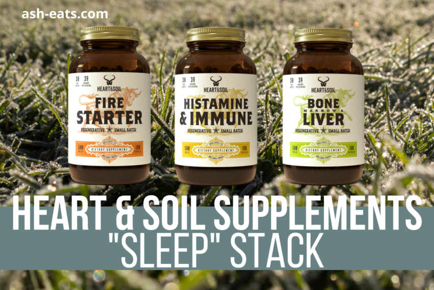 Heart & Soil “Sleep” Organ Supplement Stack: Nutrient Breakdown