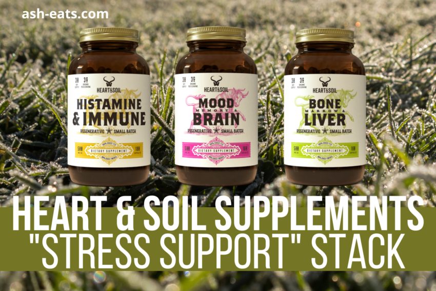 Heart & Soil “Stress Support” Supplement Stack: Nutrient Breakdown