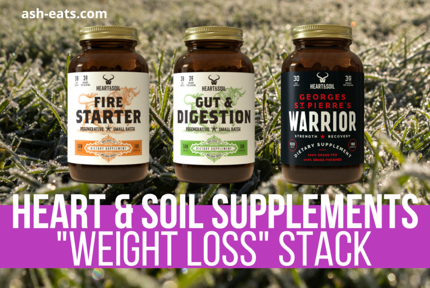 Heart & Soil “Weight Loss” Supplement Stack: Nutrient Breakdown