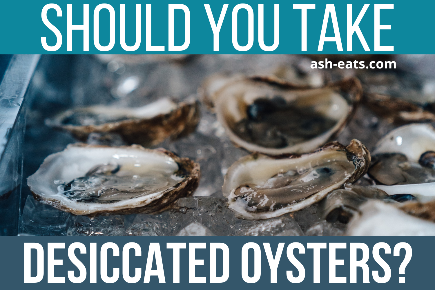 Should You Take Desiccated Oyster Supplements? - Ash Eats