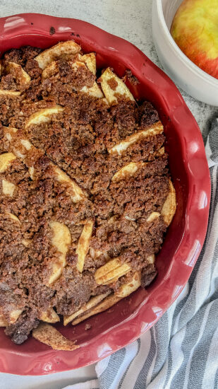 Animal-Based Apple Crisp - Ash Eats