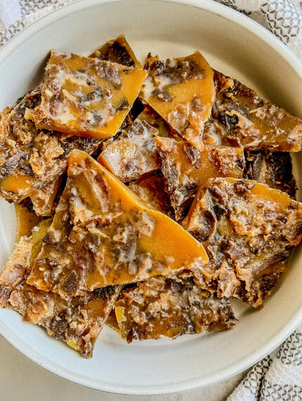 Maple Butter Brittle with Brisket Bits