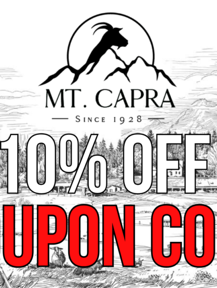Mt Capra Coupon Code: 10% Off Your Order