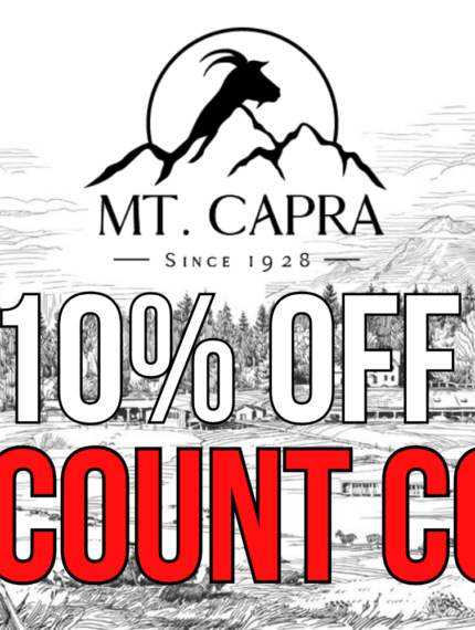 Mt Capra Discount Code: 10% Off Your Order