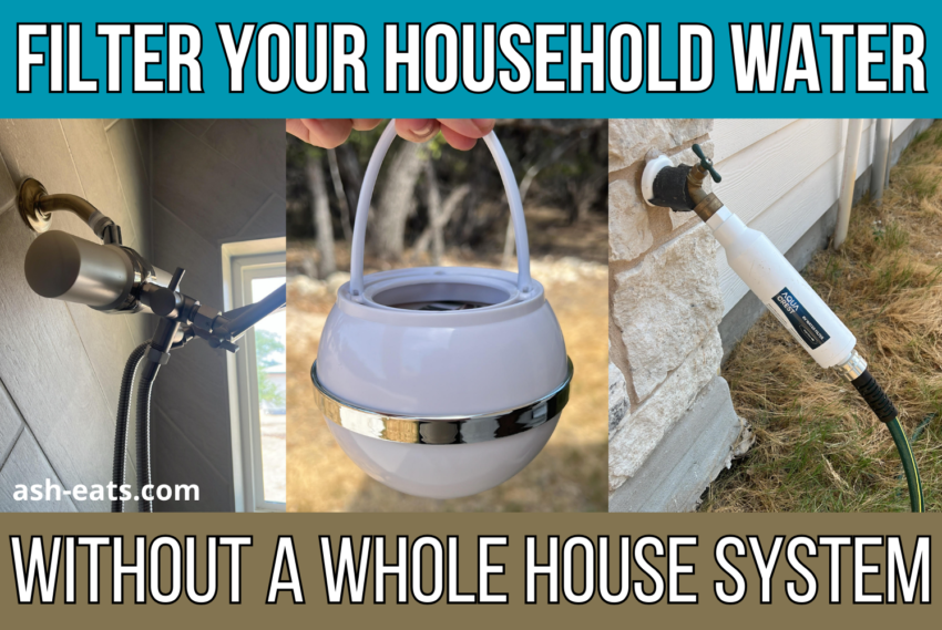 How To Filter Your Household Water (Without A Whole House System)