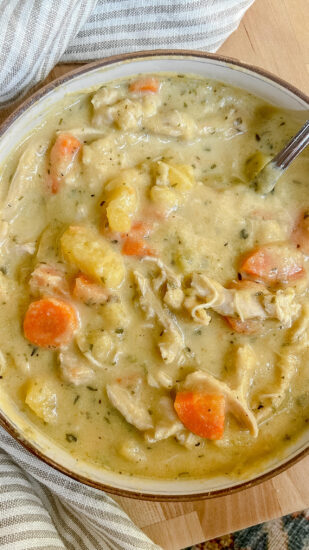 Animal-Based Chicken Pot Pie Soup - Ash Eats